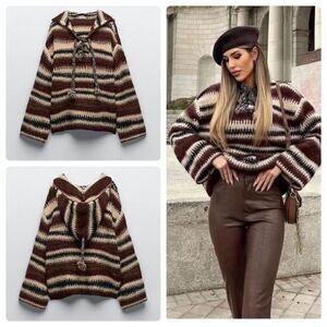 NWT ZARA AW21 WOOL ALPACA SWEATER LIMITED EDITION